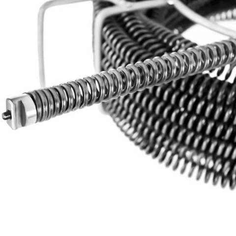 Spirala przepychacz sprężyna do rur hydrauliczna 6 x 2.45 m śr. 16 mm ZESTAW MSW