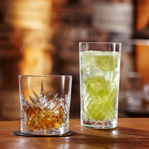 Szklanki niskie BROADWAY o wysokiej przejrzystości 300ml komplet 6 szt. Hendi L7254 Hendi