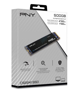 Dysk SSD 500GB M.2 2280 CS2241 M280CS2241-500-RB PNY