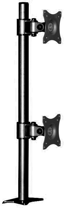 Podwójny uchwyt biurkowy na monitor LCD SV08 Edbak