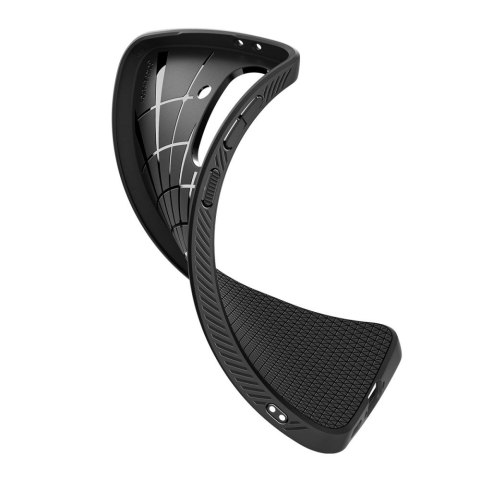 Etui pokrowiec na Samsung Galaxy A56 5G Liquid Air - czarne SPIGEN