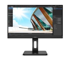 Monitor 27P2Q 27 cali IPS DVI HDMI DP USB Pivot AOC