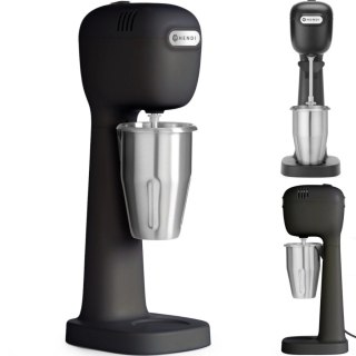Shaker spieniacz do koktajli mlecznych 400 W czarny - Hendi 221600 Hendi