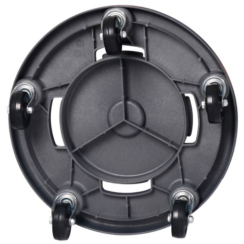 Wózek podstawa na kółkach do kontenera pojemnika na śmieci okrągłego śr. 50 cm - Hendi 691441 Amer Box