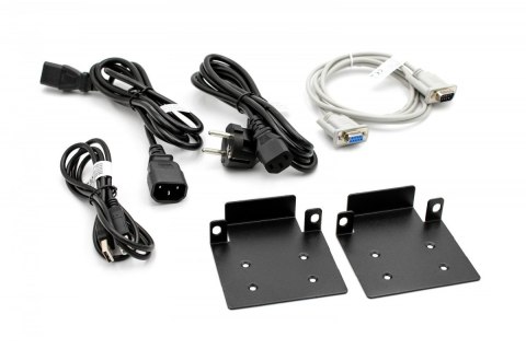 Zasilacz awaryjny UPS Online Rack 19" LCD, 1500VA/1500W, 3x12V/9Ah, 8xC13, USB, RS232, RJ45 Digitus