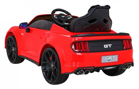 Ford Mustang GT Autko na akumulator dla dzieci Czerwony