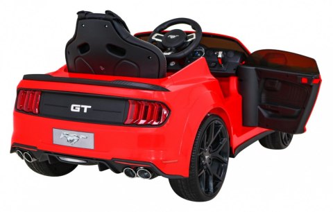 Ford Mustang GT Autko na akumulator dla dzieci Czerwony