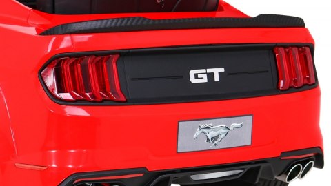 Ford Mustang GT Autko na akumulator dla dzieci Czerwony