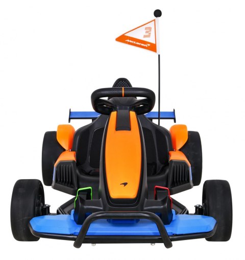 Gokart McLaren Drift na akumulator dla dzieci + Funkcja driftu + Sportowe siedzenie + Światła LED + Wolny Start + EVA