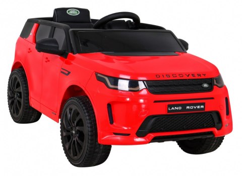 Land Rover Discovery Sport dla dzieci Czerwony + Pilot + Wolny Start + Funkcja Kołyski + MP3 LED