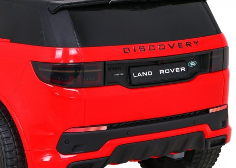 Land Rover Discovery Sport dla dzieci Czerwony + Pilot + Wolny Start + Funkcja Kołyski + MP3 LED