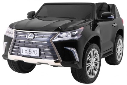 Lexus LX570 Lakierowane Autko na akumulator dla 2 dzieci Czarny