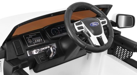 Ford Ranger MONSTER 4x4 Autko na akumulator dla dzieci Biały