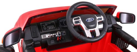 Ford Ranger MONSTER 4x4 Autko na akumulator dla dzieci Czerwony