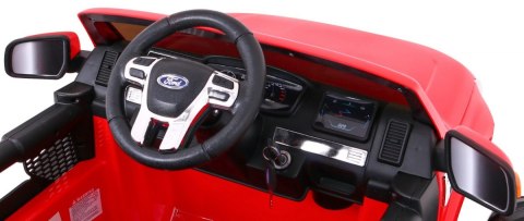 Ford Ranger MONSTER 4x4 Autko na akumulator dla dzieci Czerwony