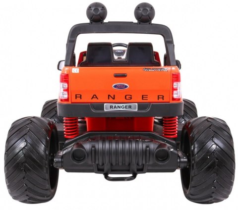 Ford Ranger MONSTER 4x4 Autko na akumulator dla dzieci Pomarańczowy