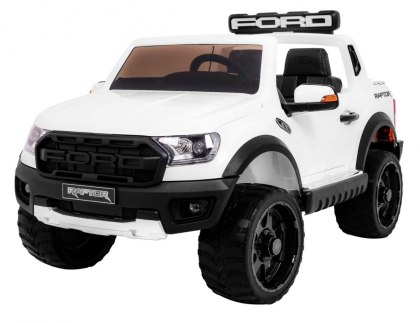 Ford Ranger Raptor Autko na akumulator dla dzieci Biały