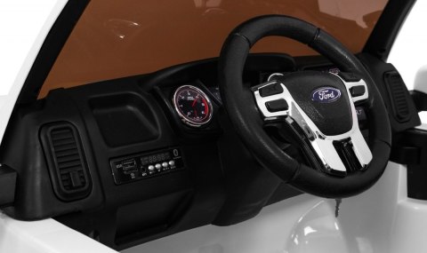 Ford Ranger Raptor Autko na akumulator dla dzieci Biały