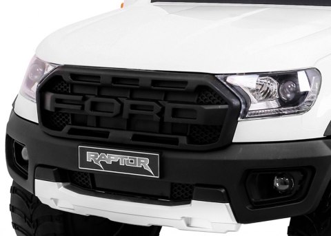 Ford Ranger Raptor Autko na akumulator dla dzieci Biały