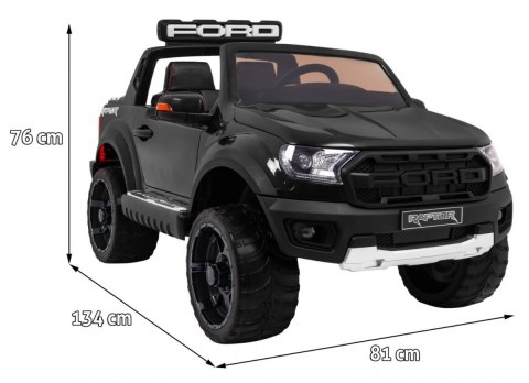 Ford Ranger Raptor Autko na akumulator dla dzieci Czarny