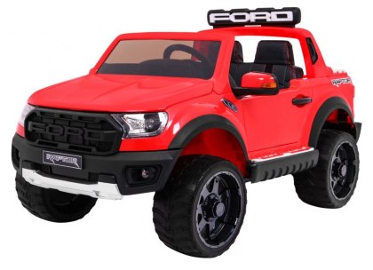 Ford Ranger Raptor Autko na akumulator dla dzieci Czerwony