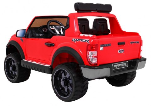 Ford Ranger Raptor Autko na akumulator dla dzieci Czerwony