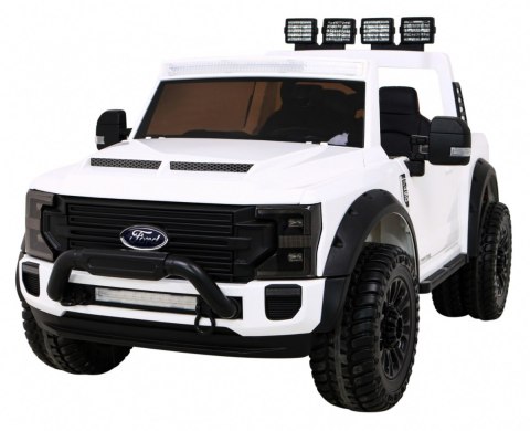 Ford Super Duty Autko na akumulator dla dzieci Biały - Sklep Gebe