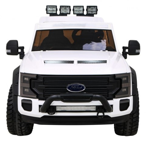 Ford Super Duty Autko na akumulator dla dzieci Biały