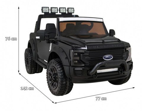 Ford Super Duty Autko na akumulator dla dzieci Czarny