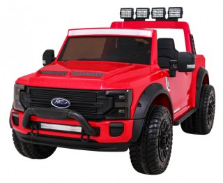 Ford Super Duty Autko na akumulator dla dzieci Czerwony