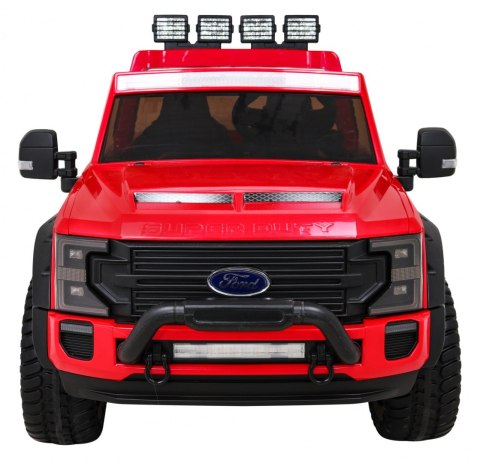 Ford Super Duty Autko na akumulator dla dzieci Czerwony