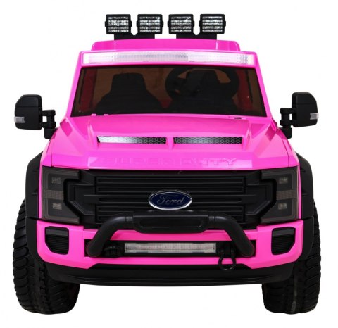 Ford Super Duty Autko na akumulator dla dzieci Różowy