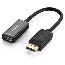 Adapter przejściówka z DisplayPort (męski) - HDMI (żeński) 4K 2K czarny UGREEN