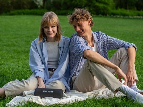 Głośnik MaxTube TWS BT Czarny Tracer