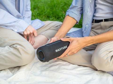 Głośnik MaxTube TWS BT Czarny Tracer