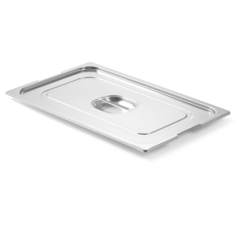 Pokrywka do pojemnika GN Profi Line z wycięciem na uchwyty GN1/1 530x325mm stal nierdzewna - Hendi 804209 Hendi