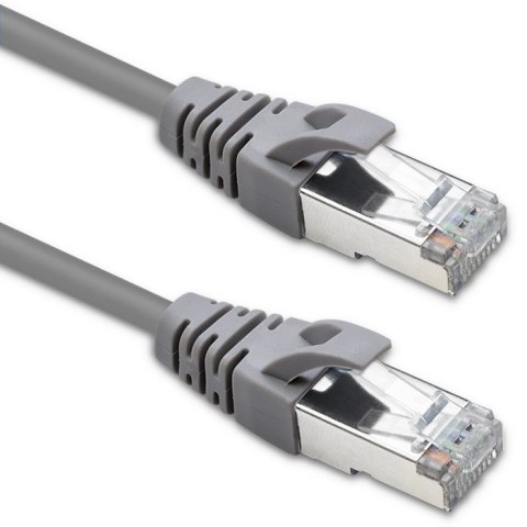 Kabel patchcord FTP | CAT5e | 2 x RJ-45 | 3m Qoltec