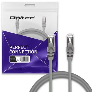 Kabel patchcord FTP | CAT5e | 2 x RJ-45 | 3m Qoltec