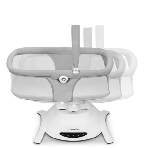 Kołyska bujaczek Bella Set Grey Concrete Lionelo