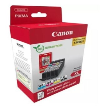 Multipack CLI-581XL BK/C/M/Y Photo Value 2052C006 Canon
