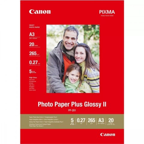 Papier Canon PP-201 błyszczący II Photo Paper Plus A3 20 arkuszy 2311B020 Canon