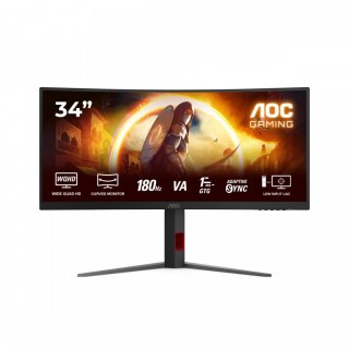 Monitor CU34G4 34 cale 180Hz Curved VA HDMIx2 DP HAS AOC