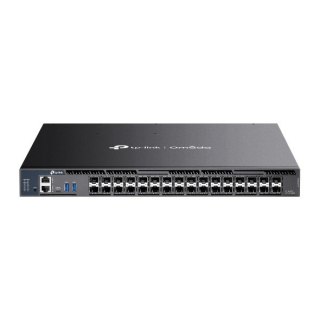 Przełącznik zarządzalny SX6632YF agregujący L3 Omada, stackowalny, 26 slotów SFP+ 10G, 6 slotów SFP28 25G TP-LINK