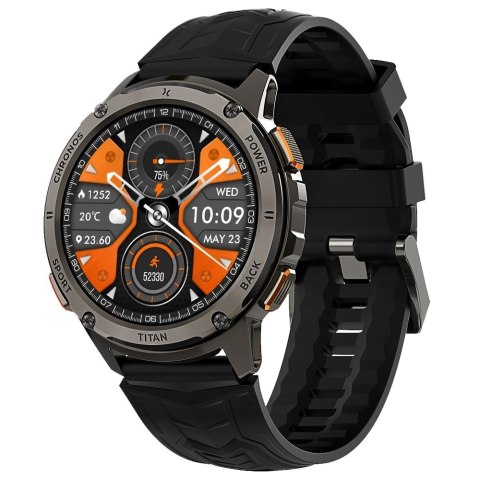 Smartwatch FW110 Titan Chronos Czarny Maxcom