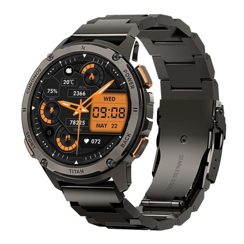 Smartwatch FW110 Titan Chronos Czarny Maxcom