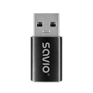Adapter USB-C 3.1 (F) - USB-A 3.1 (M) AK-81 Savio
