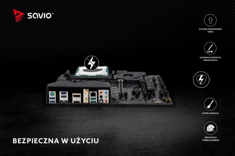 Glacier Pasta termoprzewodząca 13.5 W/mK 2g TG-03 Savio