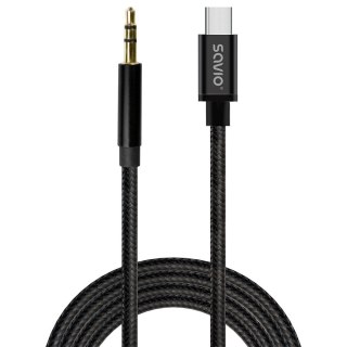 Kabel USB-C do mini-Jack CL-188 2m Savio