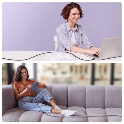 Kabel przewód USB-C - USB-C 100W 1.2m czarny JOYROOM