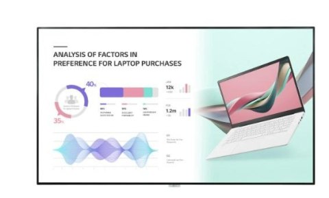 Monitor wielkoformatowy 98UH5J-H UHD 98 cali IPS 500cd/m2 24/7 LG Electronics